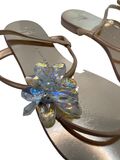 Jewel flat sandals