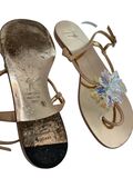 Jewel flat sandals