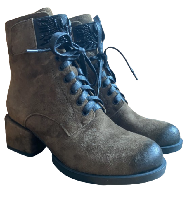 Suede ankle boots Geronea - 38, buy pre-owned at 60 EUR