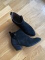 Suede ankle boots