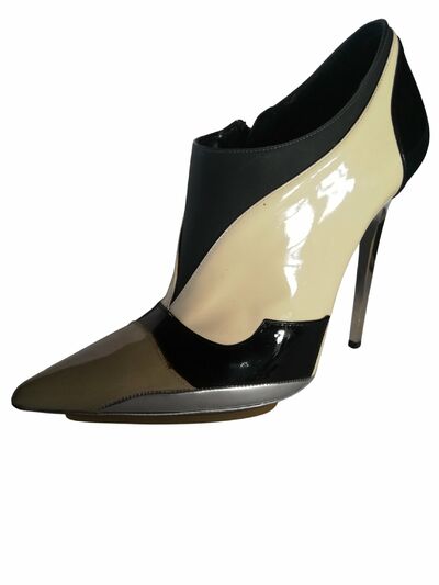 Leather High-heels Shoes