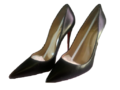 Leather stilettos