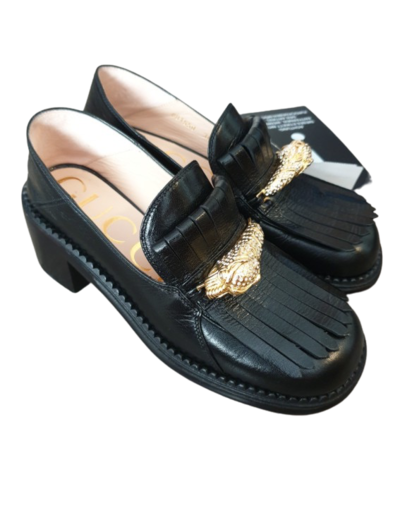 Leather shoes