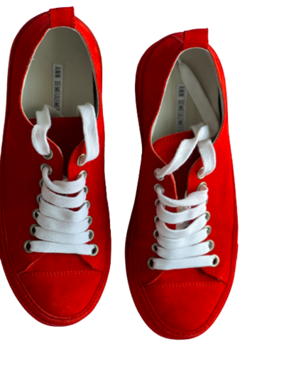 Suede sneakers