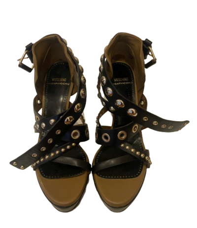 High heels sandals