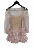 Lace mini dress