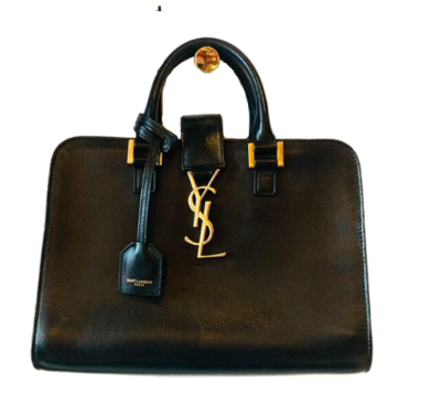 Leather tote
