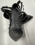 Black patent stiletto