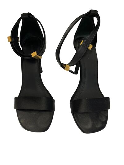 Satin sandals
