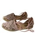 Lace espadrilles