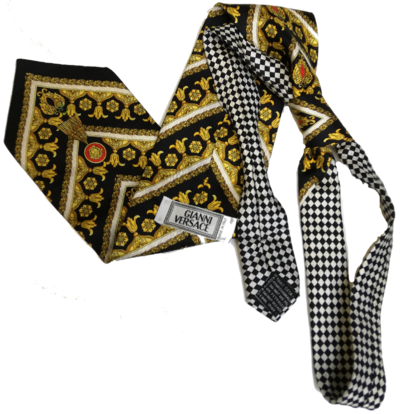 Silk necktie