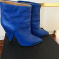 Leather ankle boots