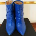 Leather ankle boots