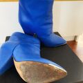 Leather ankle boots