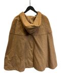 Beige cape coat