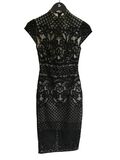 Lace bodycon dress