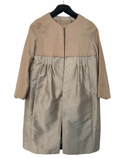 Leather coat