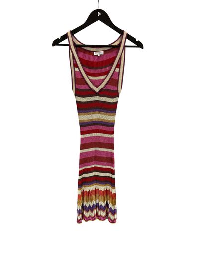 Multicolored crochet dress