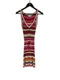 Multicolored crochet dress