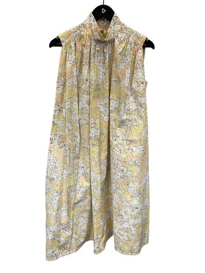 Printed ballon dress