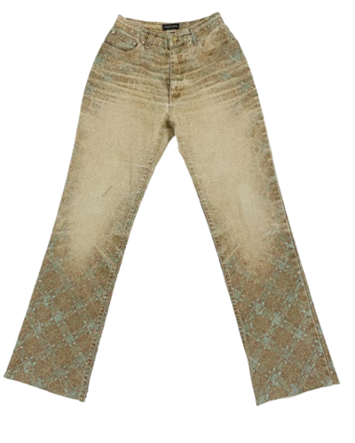 Cotton Straight Jeans