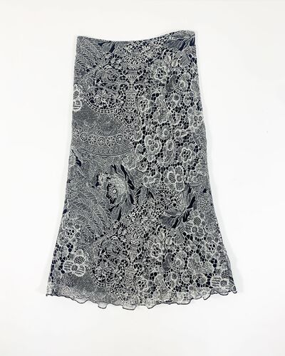 Silk skirt