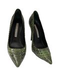 Snakeskin stilettos