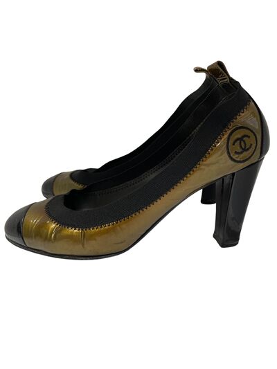 Golden shoes