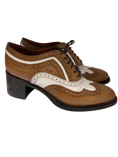 Leather oxfords