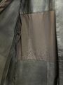 Brown leather coat