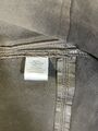 Brown leather coat