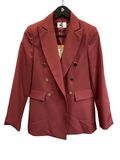 Burgundy blazer