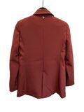 Burgundy blazer