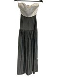 Strapless maxi dress