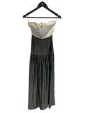 Strapless maxi dress