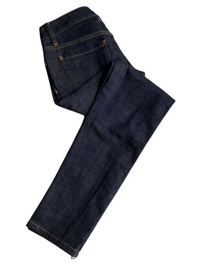 Navy jeans