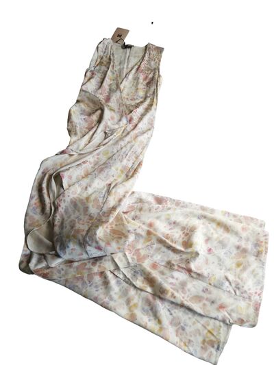 Long printed dress