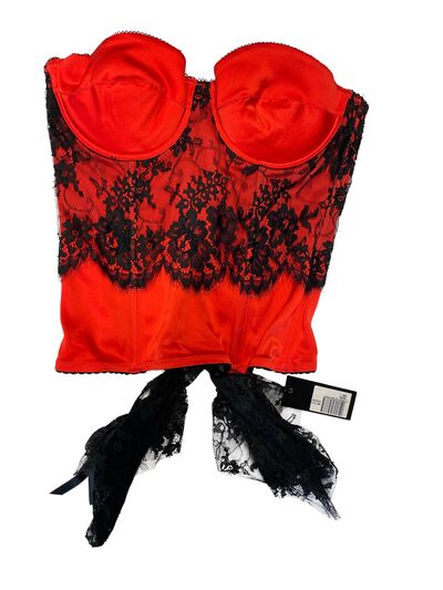 Silk corset