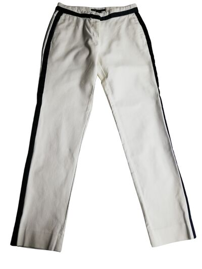 White suit pants