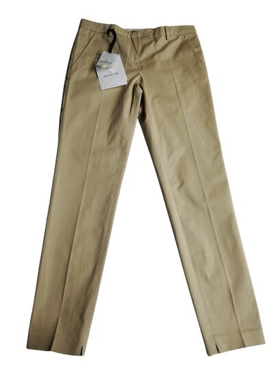 Beige trousers