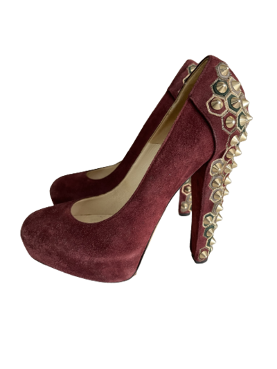 Suede shoes