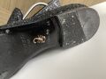 Glitter loafers