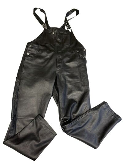Leather jumpsuit