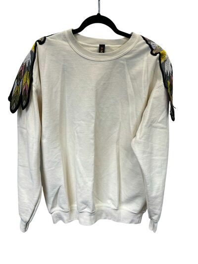 White hoodie