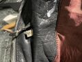 Printed leather jacket