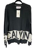 Logo printed sweater