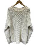 White pearl sweater