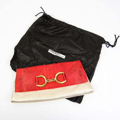 Leather clutch
