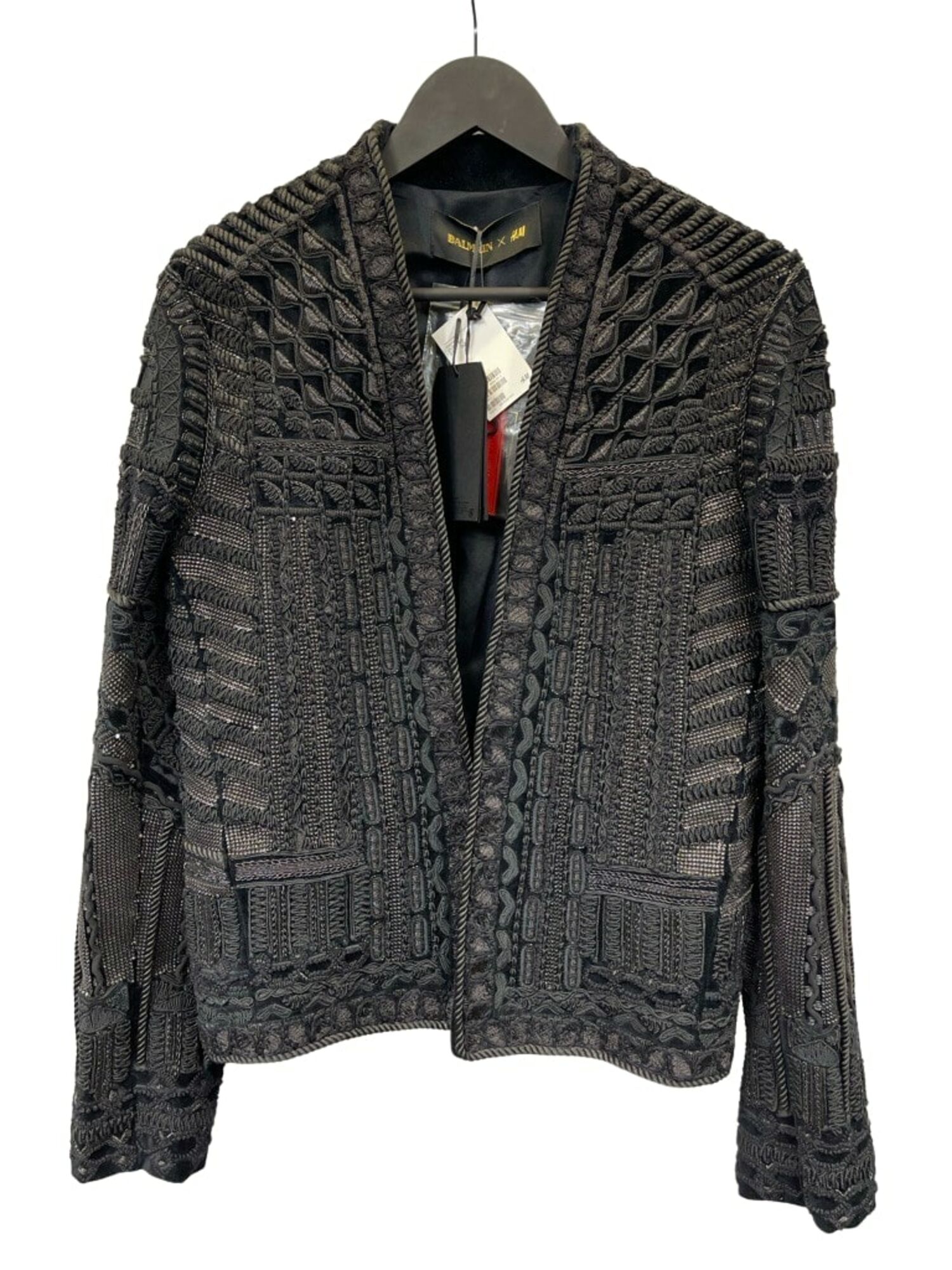 Anholdelse blotte sår Beaded blazer Balmain x H&M - IT 50, buy pre-owned at 800 EUR