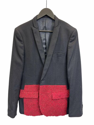 Colorblock blazer